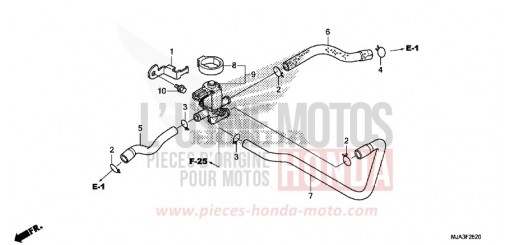 VALVE INJECTION D'AIR (VT750C/C2S/CA/CS) VT750CSD de 2013